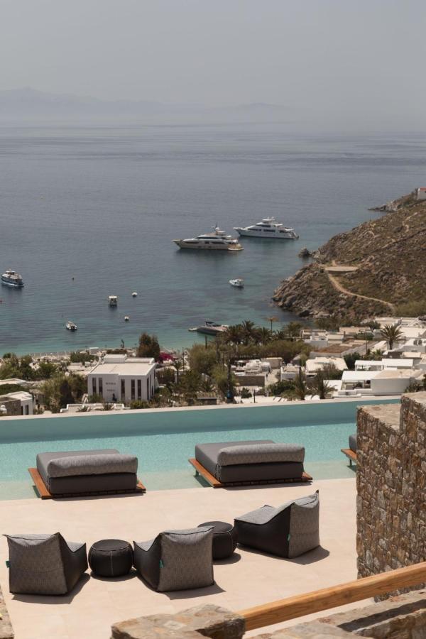 Calma Suites Mykonos Psarou  Bagian luar foto