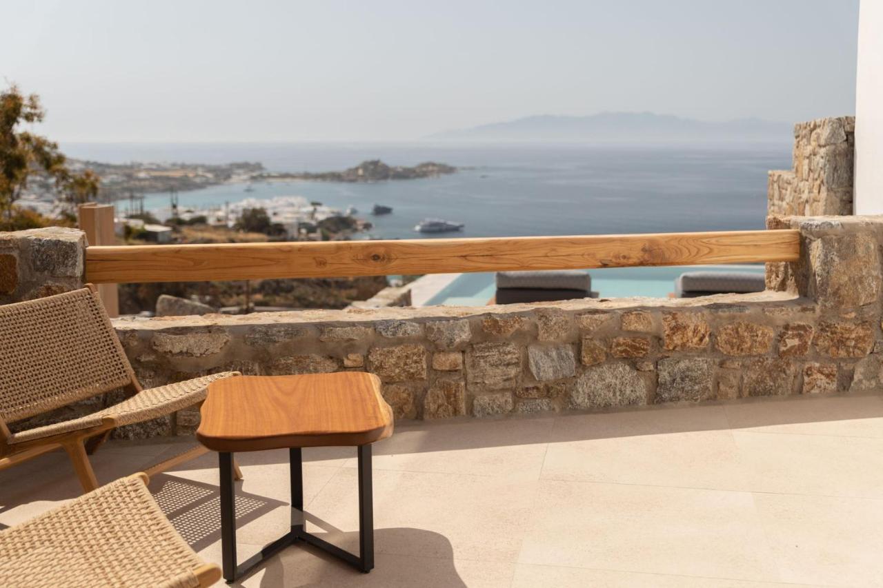 Calma Suites Mykonos Psarou  Bagian luar foto