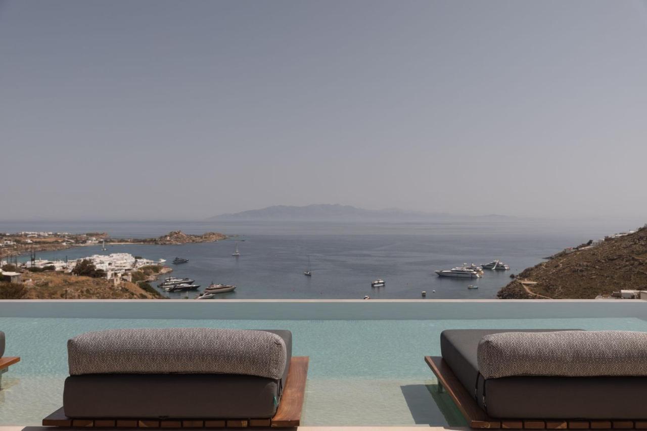 Calma Suites Mykonos Psarou  Bagian luar foto