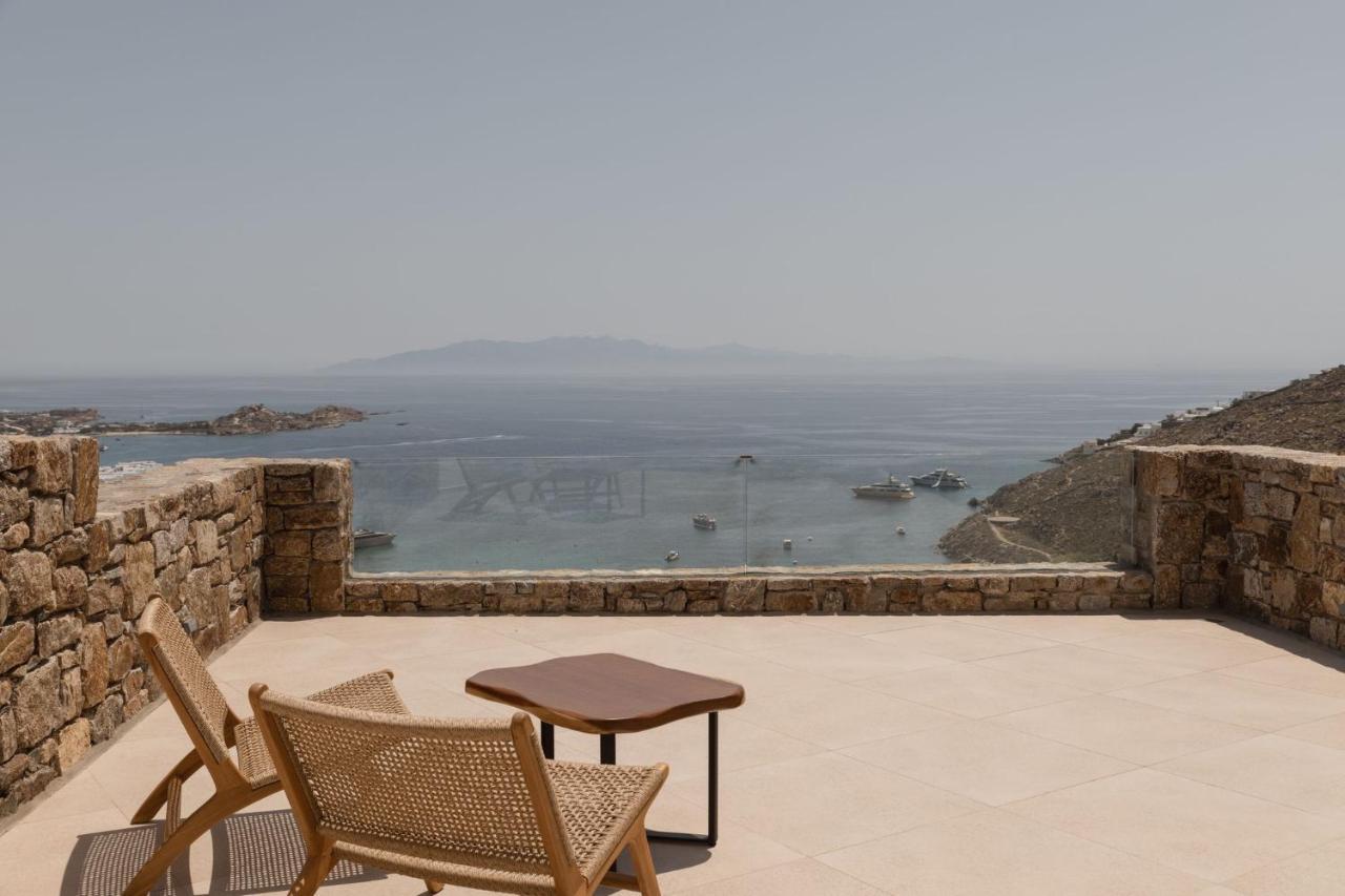 Calma Suites Mykonos Psarou  Bagian luar foto