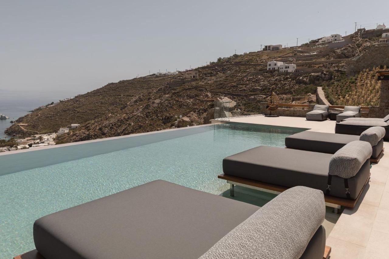 Calma Suites Mykonos Psarou  Bagian luar foto