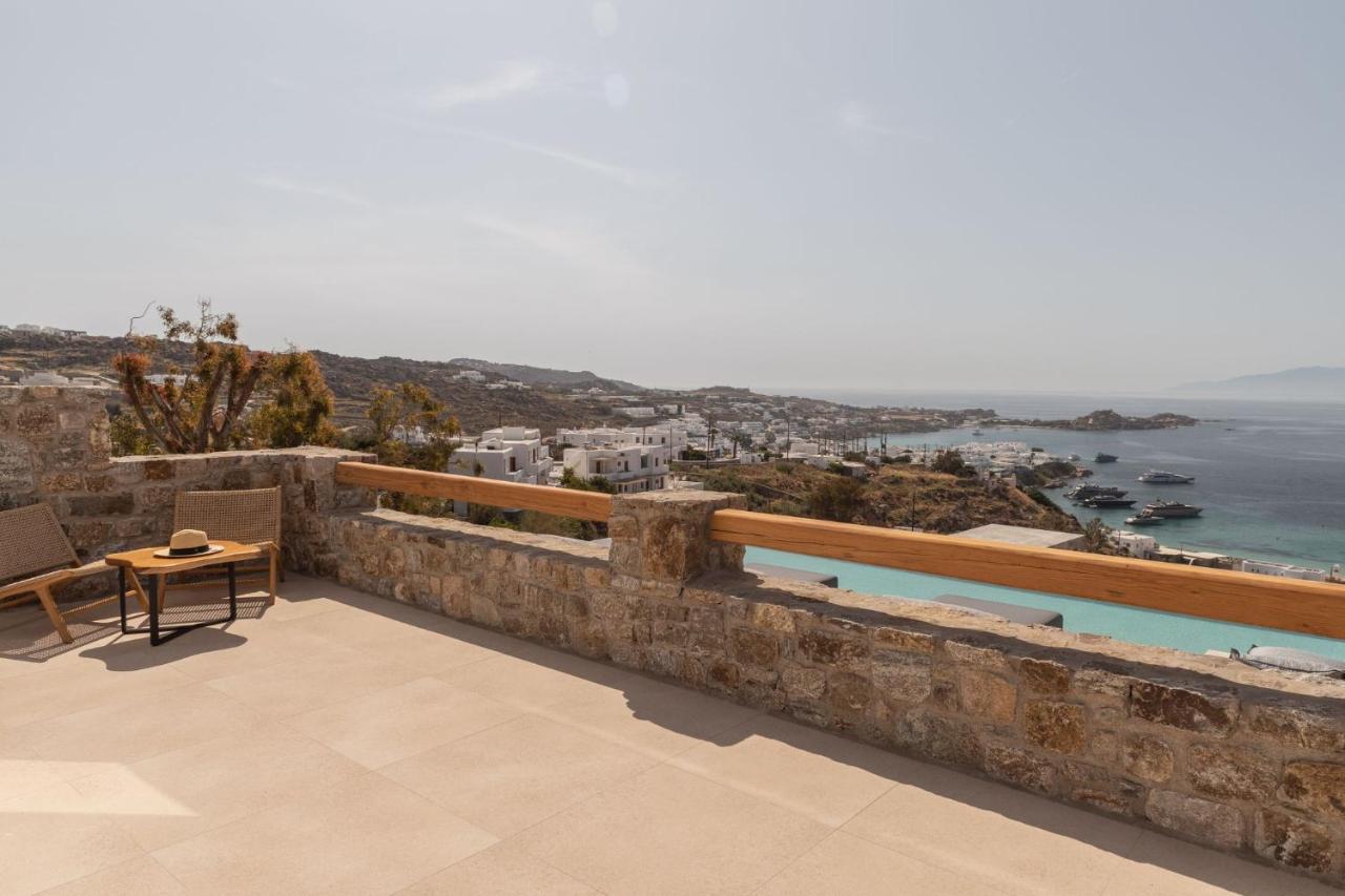 Calma Suites Mykonos Psarou  Bagian luar foto