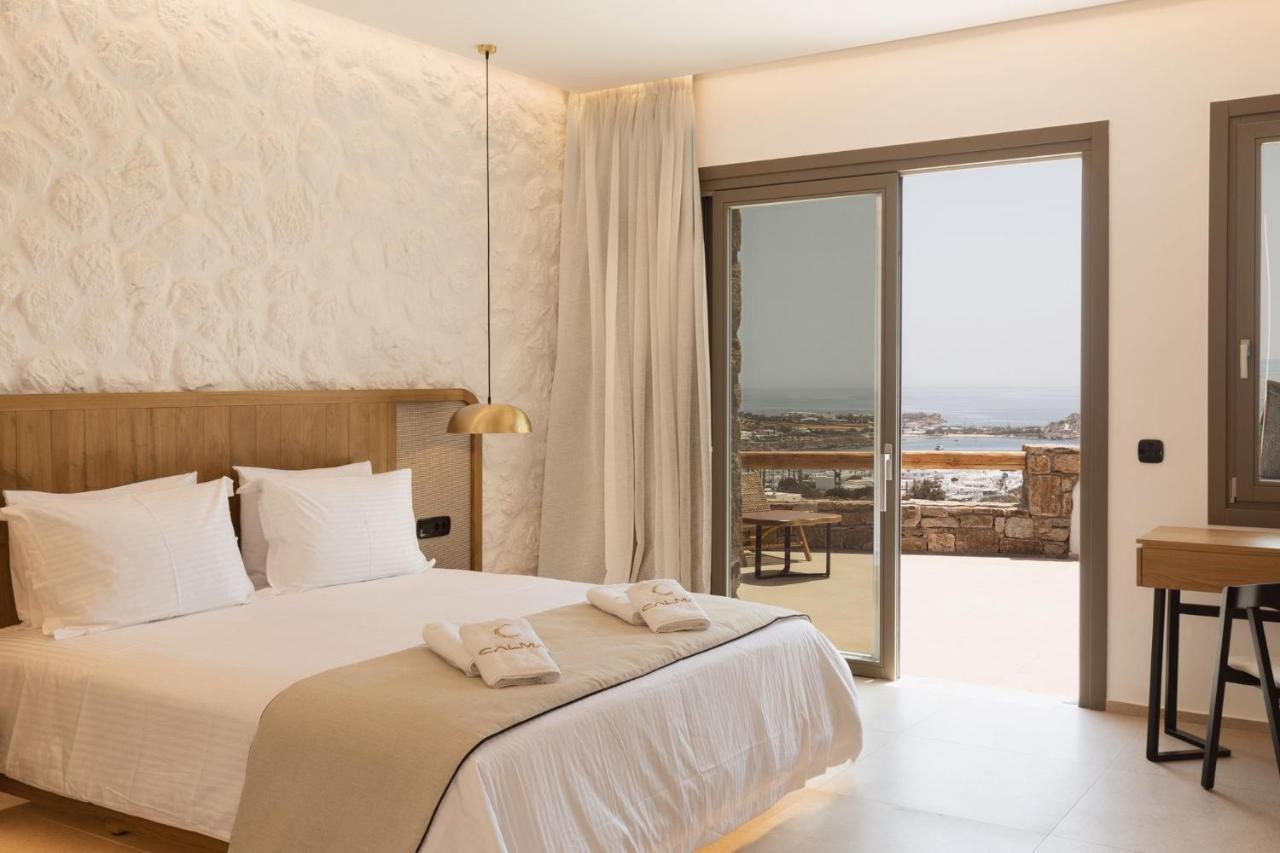 Calma Suites Mykonos Psarou  Bagian luar foto