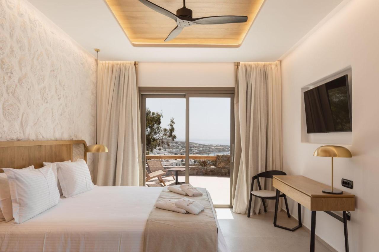 Calma Suites Mykonos Psarou  Bagian luar foto