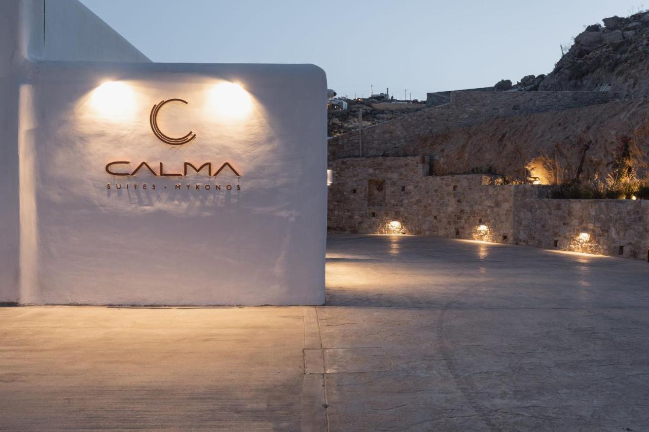 Calma Suites Mykonos Psarou  Bagian luar foto
