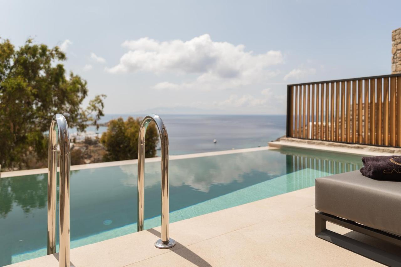 Calma Suites Mykonos Psarou  Bagian luar foto