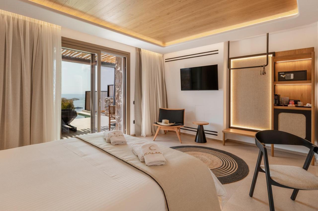 Calma Suites Mykonos Psarou  Bagian luar foto