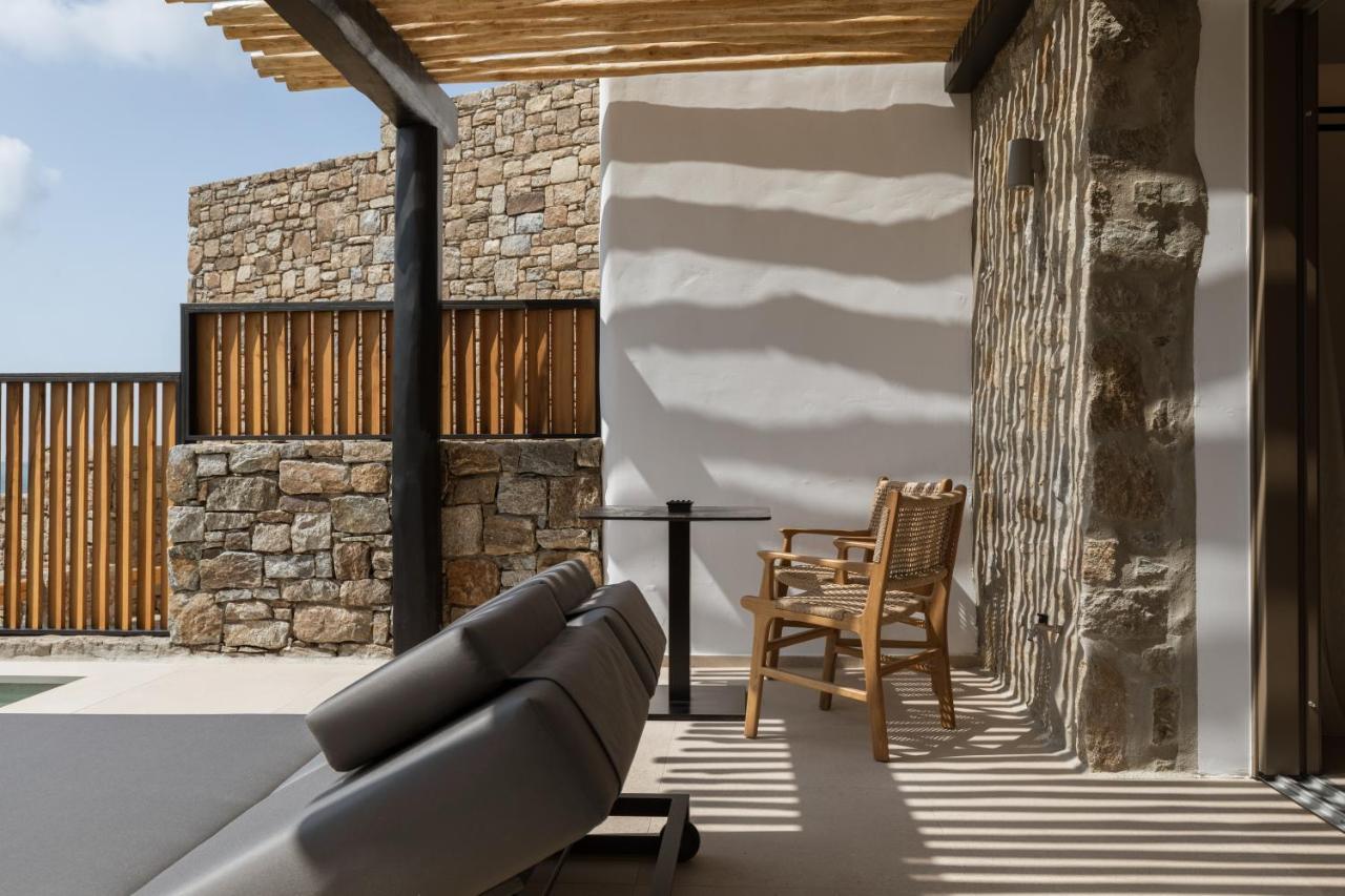 Calma Suites Mykonos Psarou  Bagian luar foto
