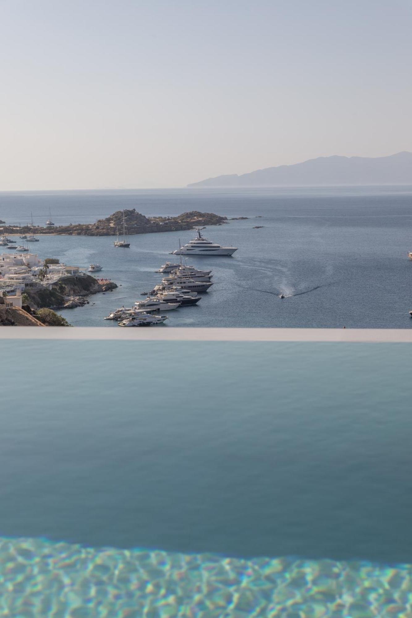 Calma Suites Mykonos Psarou  Bagian luar foto