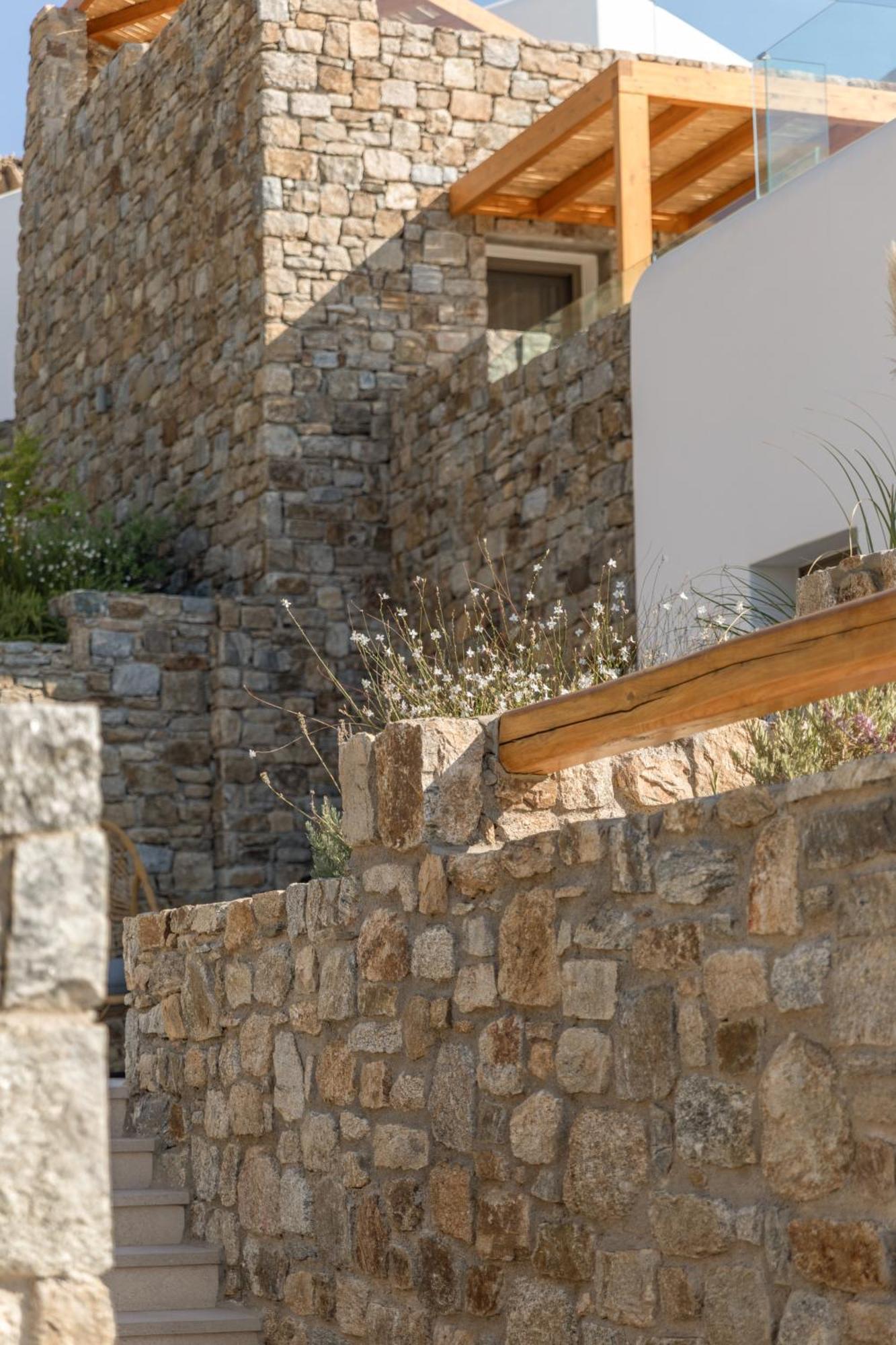 Calma Suites Mykonos Psarou  Bagian luar foto