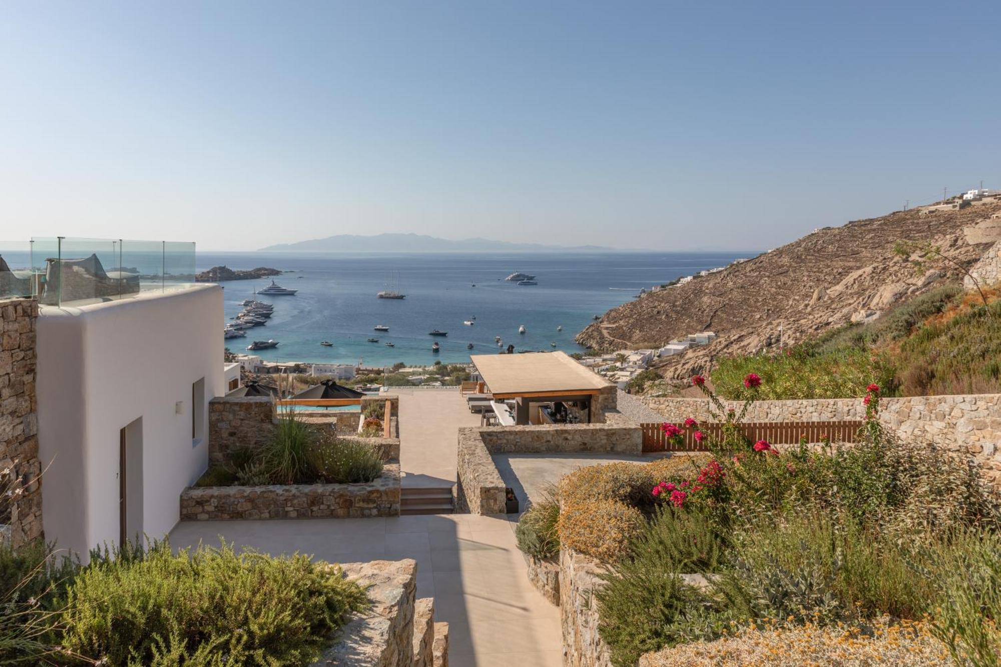 Calma Suites Mykonos Psarou  Bagian luar foto